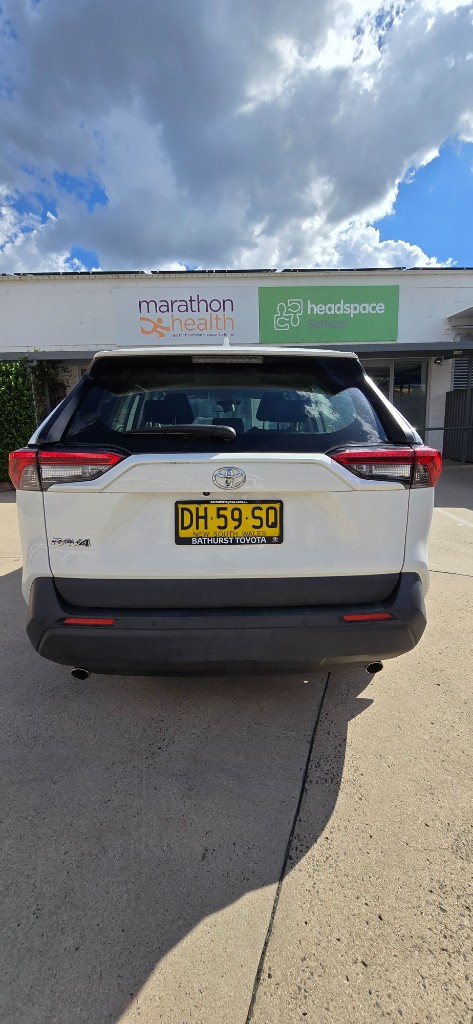 Clean Marathon Health Toyota RAV4 at Headspace Bathurst