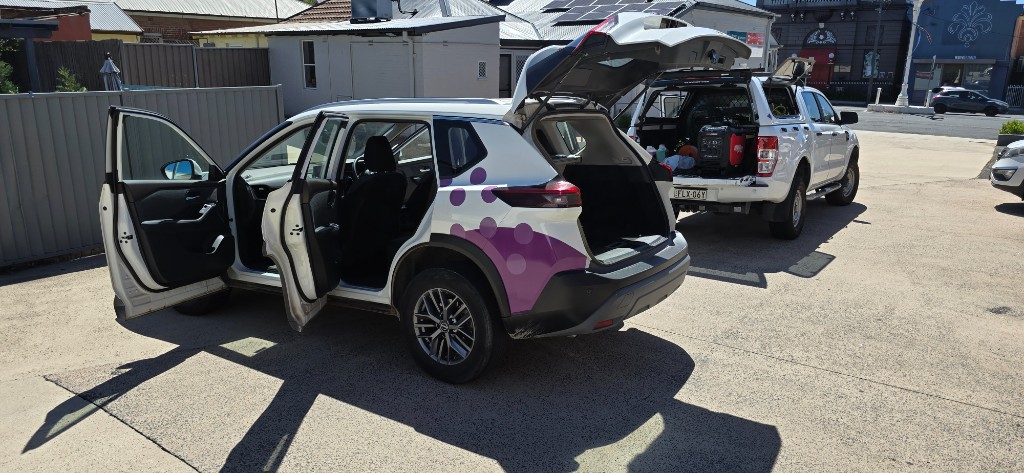 Bathurst Mobile Detailing mobile fleet setup